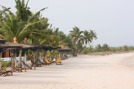 best beaches in Accra for travellers on a budget?